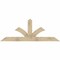 Ekena Millwork Richland Rough Sawn Timber Gable Bracket, Douglas Fir, 84"W x 31"H x 4"D x 6"F, 9/12 Pitch GBW084X31X0406RIC00RDF - alternate 1